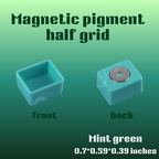 50pc MAGNETIC WATERCOLOUR HALFPANS