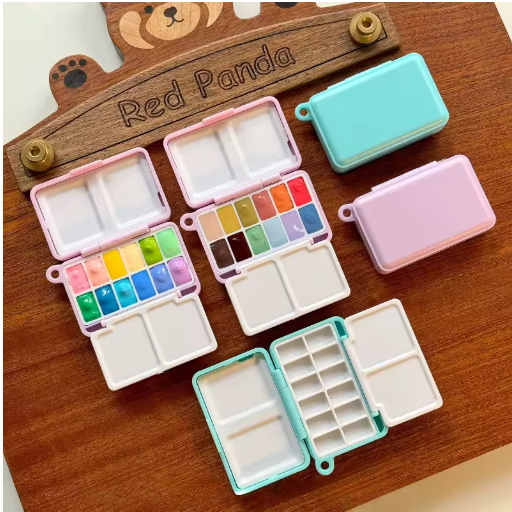 50pc MAGNETIC WATERCOLOUR HALFPANS