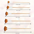 ARTIST'S FAN BRUSH