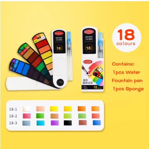 TRAVEL WATERCOLOUR PALETTE