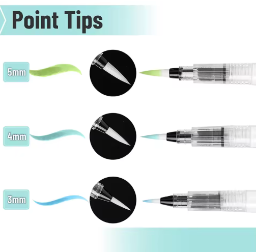 WATERCOLOUR REFILL BRUSHES